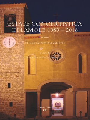 cover image of ESTATE CONCERTISTICA DI LAMOLE 1989--2018
